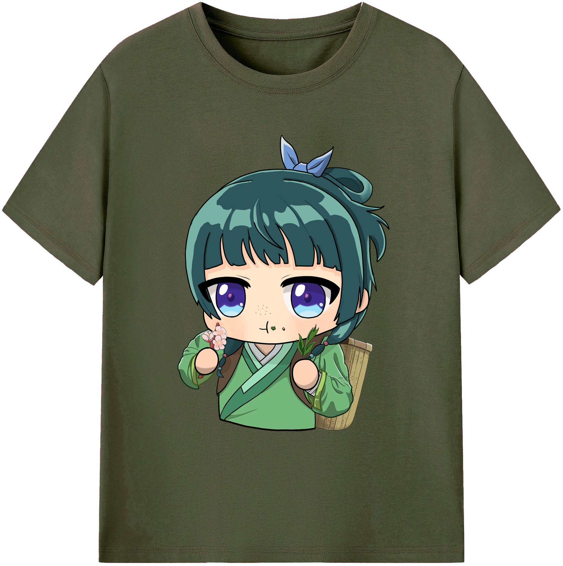 （画像用） 薬屋のひとりごと The Apothecary Diaries 綿100％ メンズ半袖Tシャツ｜肌触りやわらか＆通気性